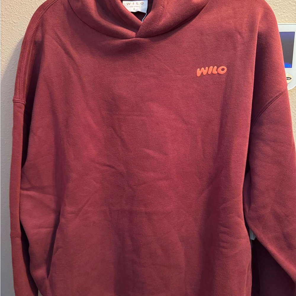 WILO THE LABEL Oversized Graphic Hoodie NWT